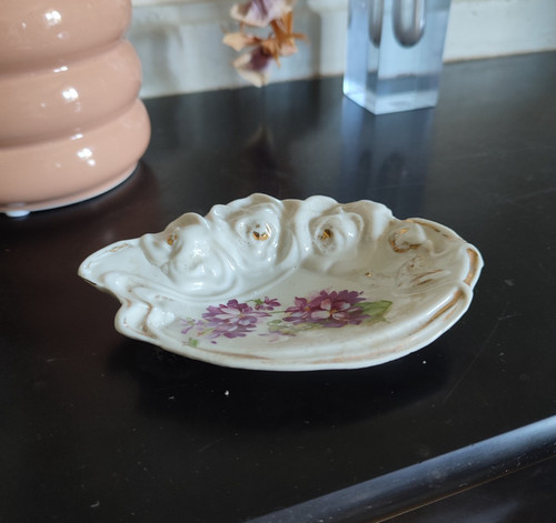 Ancien vide poche porcelaine - vide-poche,