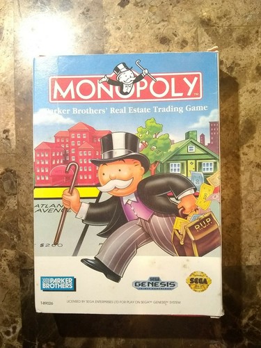 Sega genesis monopoly - genesis, video