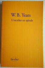 Livre - W.B.Yeats - L'escalier en spirale - Verdier traduction Jean-yves Masson