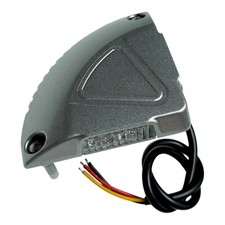 LED Feu D'Avertissement Argent Camion Hayon Clignotant Ascenseurs Blitz