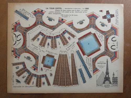 Maquette papier tour - maquette,