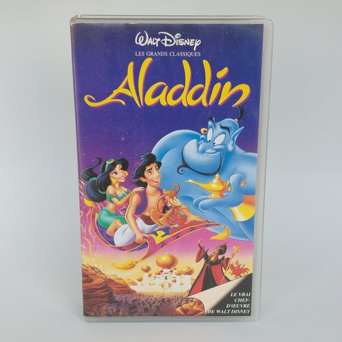 Aladdin vhs k7 - aladdin,