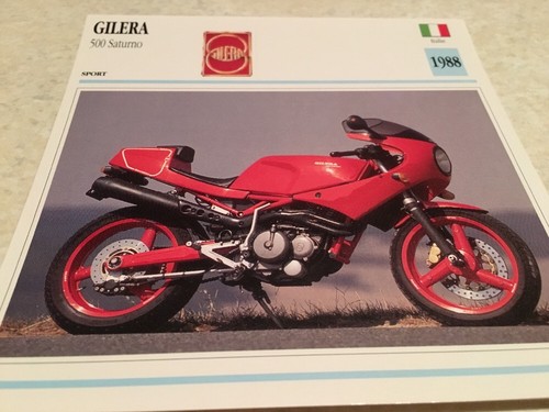 Carte moto gilera 500 saturno - carte,