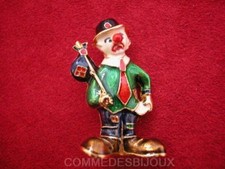 Broche "Clown au Baluchon"