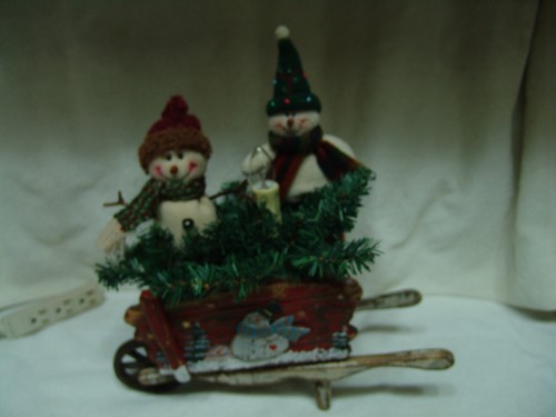Country chick snowmen - country,