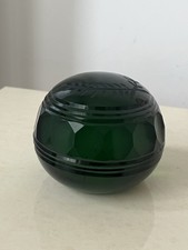 presse papier sulfure En Cristal Baccarat St Louis Ancienne