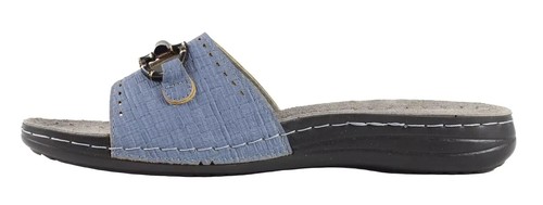 Tiglio 4306 bleu - 4306, pantoufles