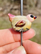 Lampwork Glass Bird Focal Bead