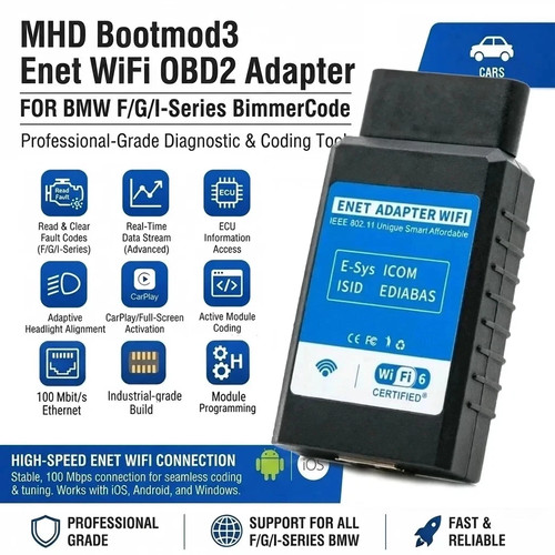 Mhd bootmod3 enet wifi obd2 - bootmod3,