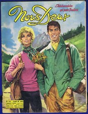 ▬►NOUS DEUX 752 (1961)  COVER AMOUR SPORT et SANTÉ