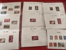 Lot anciens timbres France