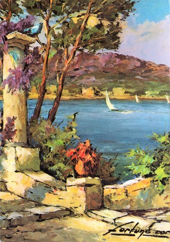 Carte postale 10x15cm - , provence