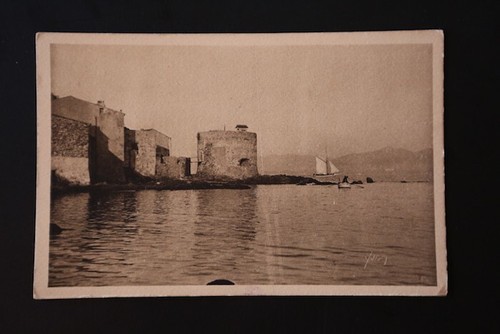 Carte postale côte azur - côte, d'azur