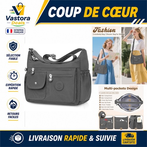 Sac bandoulière femme nylon - sac,