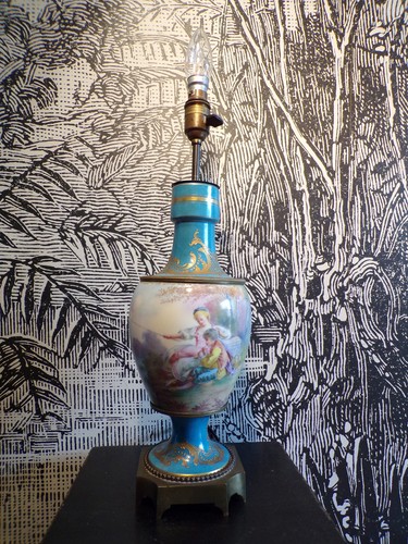 Lampe porcelaine - porcelaine, de
