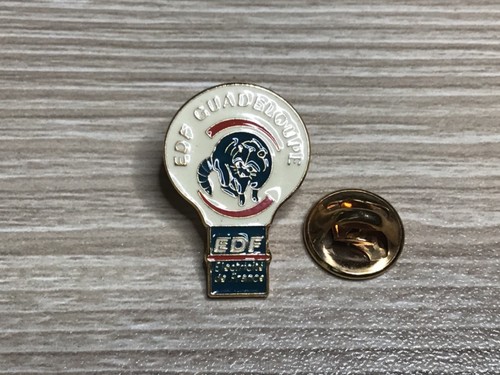 Pins edf guadeloupe - guadeloupe, signé