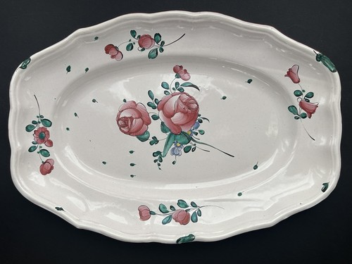 Superbe grand plat xixe - superbe,