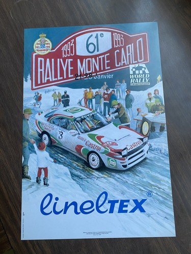 Affiche originale 61eme rallye - affiche,