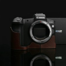 GARIZ Half Étui Marron - Housse Pour EOS R Marron