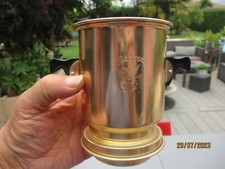 Ancien Filtre à Café d'ancienne Cafetière PAGASE Aluminium Doré