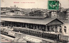 34 BEZIERS - la gare, vue generale