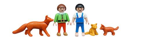 Playmobil lutin renards
