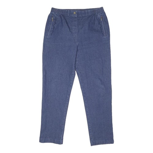 Jeans denim bleu coton - jeans,