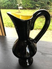 PICHET VASE VINTAGE JAUNE ET
