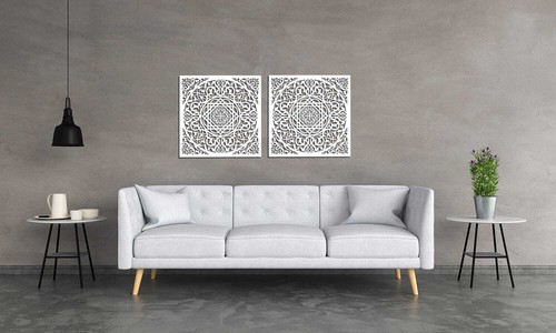 Panneau décoratif ajouré - panneau,
