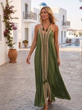 Robe féminin vert karakorum - robe,
