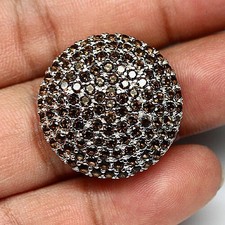 Bague argent 925 en dome avec