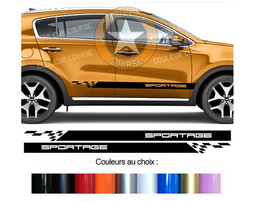 Bandes laterales pour kia - laterales,