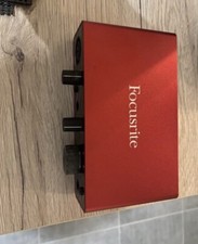 Focusrite Scarlett Solo 2x2 USB Interface Audio - Rouge