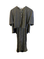 Vtg Christian Dior Robe Du