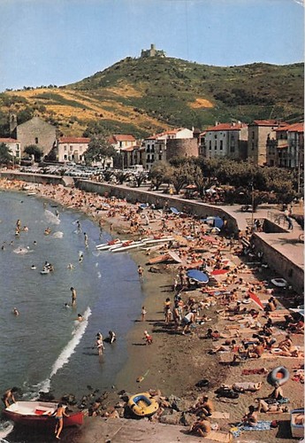 Collioure plage du - plage,