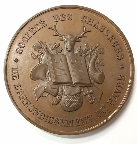 Médaille chasseurs havre - médaille,