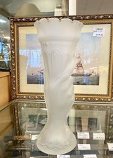 Vase École Legras Verre Moule Art Déco Vers 1900 Main Flambeau