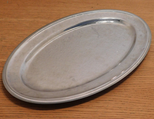 Plateau plat service ovale - plateau,