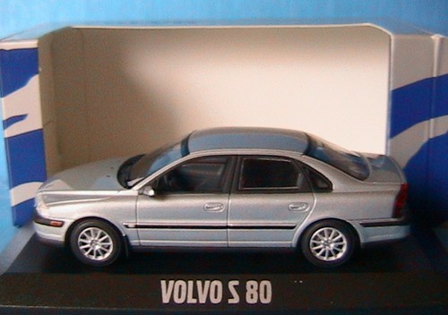 Volvo s80 silver - volvo, blue