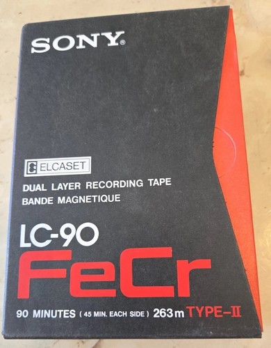 Sony elcaset fecr - sony,