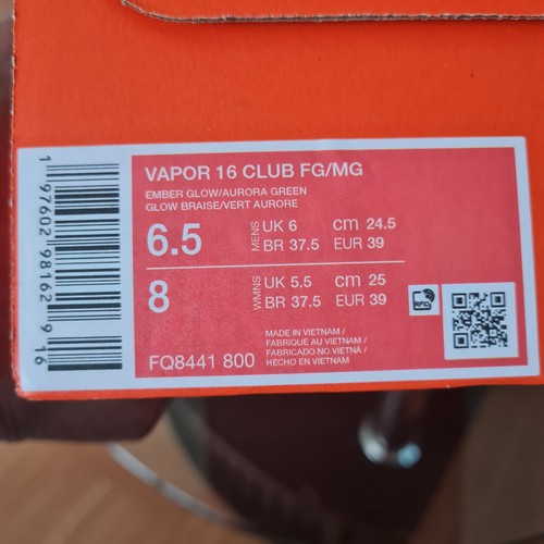 Nike mercurial vapor - 16, club