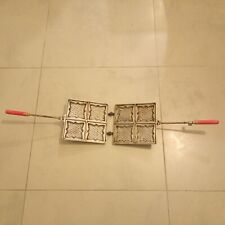 ancien gaufrier et croque monsieur  L'étoile  Grand Modèle X4