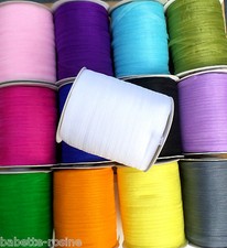 ROULEAU (5 ou 10) mètres de RUBAN ORGANZA * 6 mm * Coloris au choix Dragée Fêtes