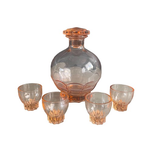Service liqueur verre - service, à