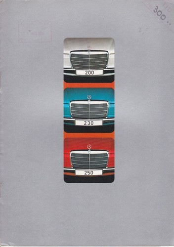 Catalogue brochure mercedes - catalogue,