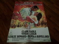 AFFICHE  AUTANT EN EMPORTE LE VENT / 60X80, ressortie