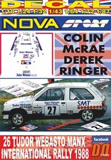 DECAL VAUXHALL NOVA SPORT