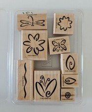 Stampin Up 9 stamp set Retired