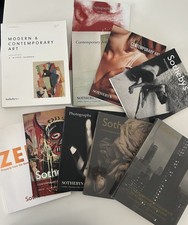Lot de catalogues d’art