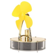 Moteur Stirling Basse Température D6 Modèle En Alliage De Zinc Jaune Neuf